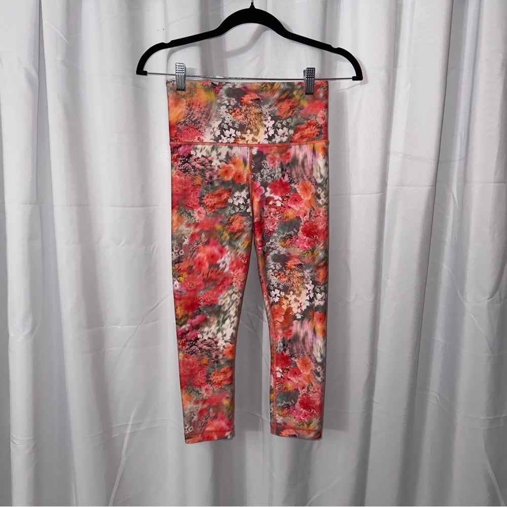 Athleta Multicolor Floral Leggings - Picture 1 of 3